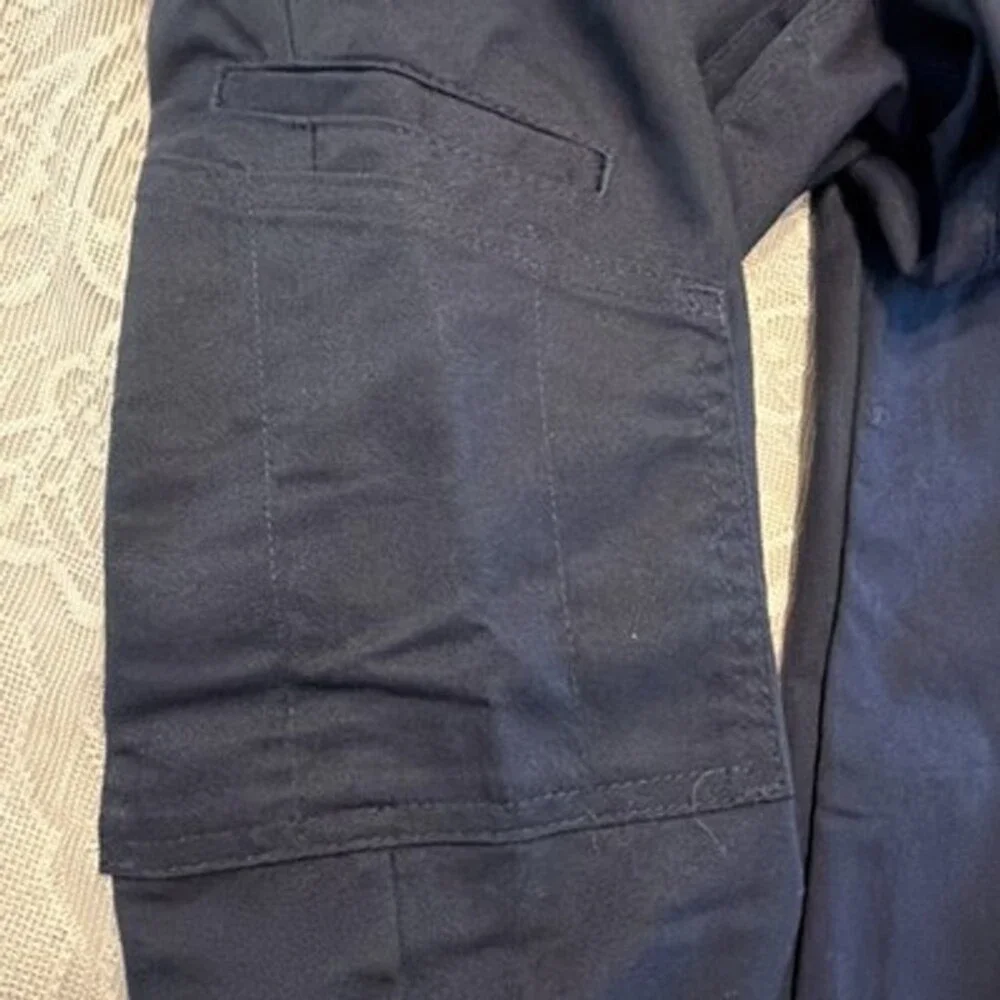 Dickies Mens Flex Regular Fit Straight Leg Work Cargo Pants Navy 36/30